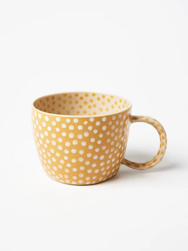 CHINO MUG SET OF 2 - MUSTARD SPRINKLE