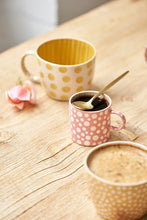 Load image into Gallery viewer, CHINO MUG SET OF 2 - MUSTARD DOT