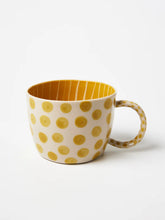 Load image into Gallery viewer, CHINO MUG SET OF 2 - MUSTARD DOT