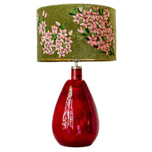 Load image into Gallery viewer, TEARDROP LAMP BASE - CRIMSON