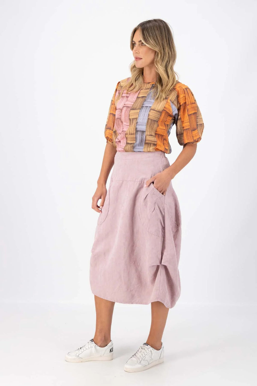 MILWAUKEE DEL ARTE SKIRT - BABY PINK