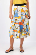 Load image into Gallery viewer, PUEBLITO PLEATED SKIRT - ORANGE