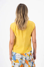 Load image into Gallery viewer, SKYSCRAPER TEE - YELLOW FINE TENCEL