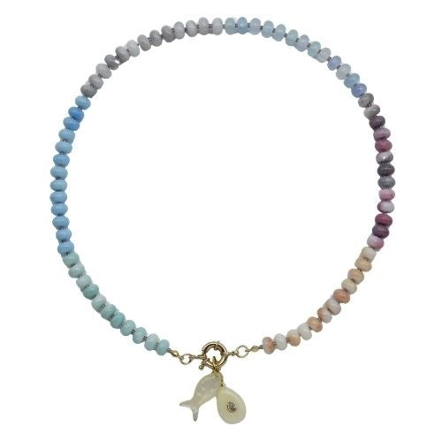 PARISIAN COOL GEMSTONE NECKLACE