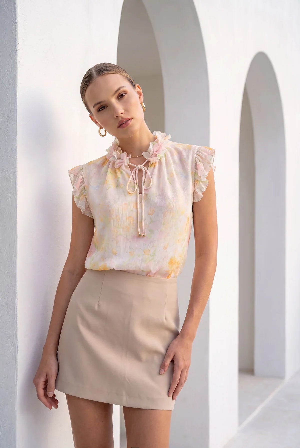 HONEY SILK BLOUSE