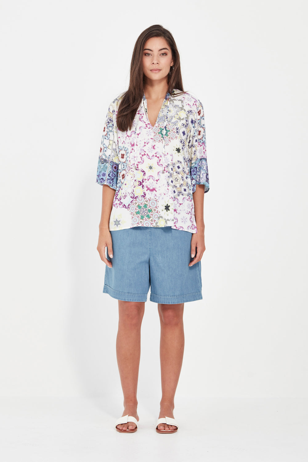 ILLUSION TOP - WHITE