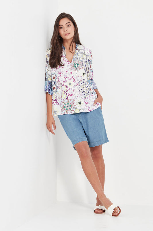 ILLUSION TOP - WHITE