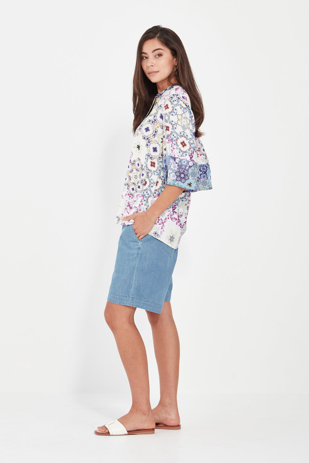 ILLUSION TOP - WHITE