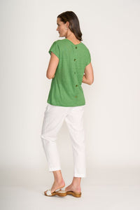 LEADING LADY TOP - PALM LEAF