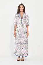 Load image into Gallery viewer, MYSTERY DRESS - ILLUSION PRINT WHITE