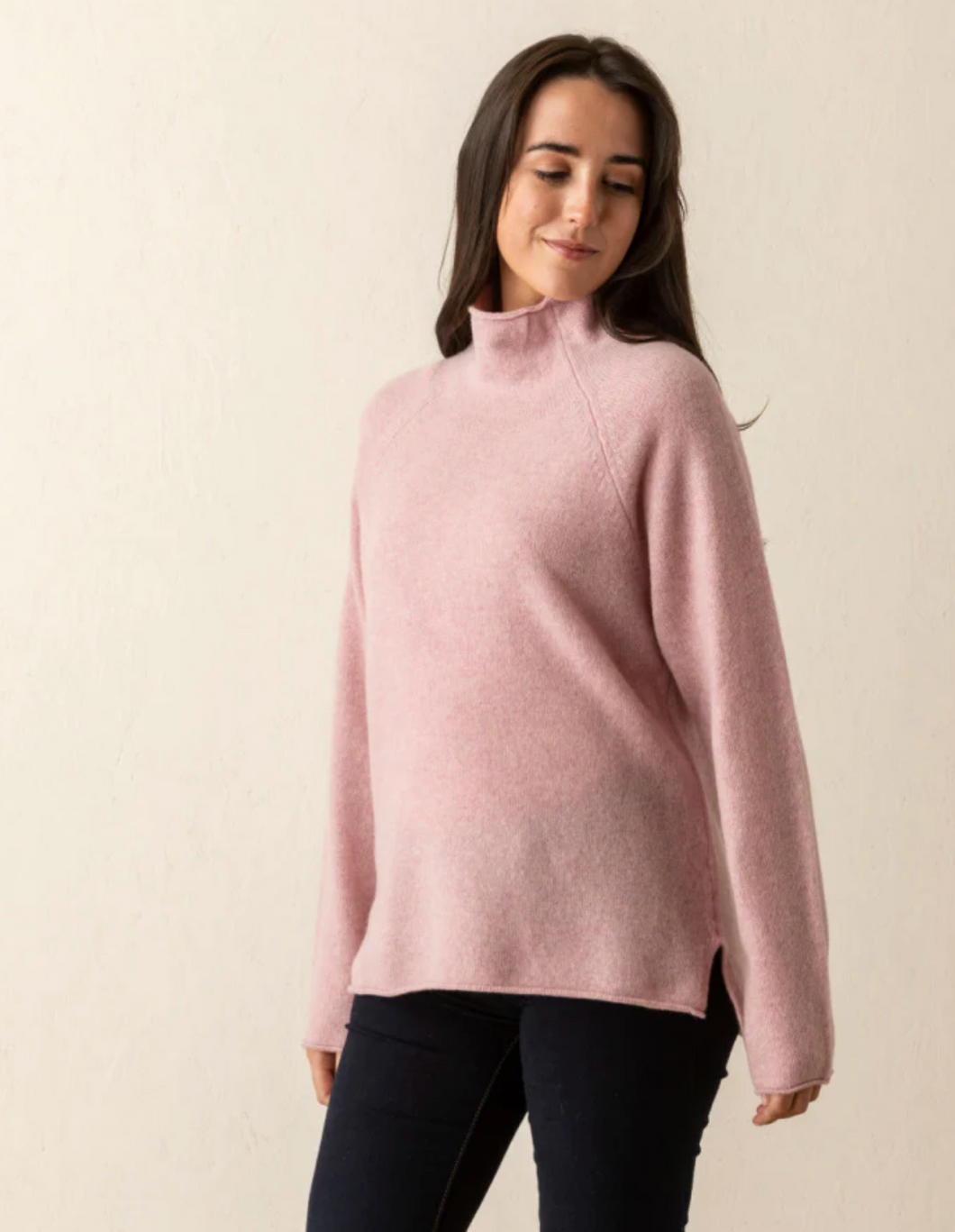 Corry Raglan Sweater - PINK HAZE