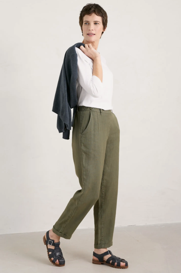 TRENGWAINTON TROUSER - Light Olive