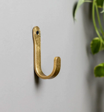 Load image into Gallery viewer, COAT HOOK - Round Brass