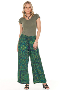 SHIRRED WAIST PANT