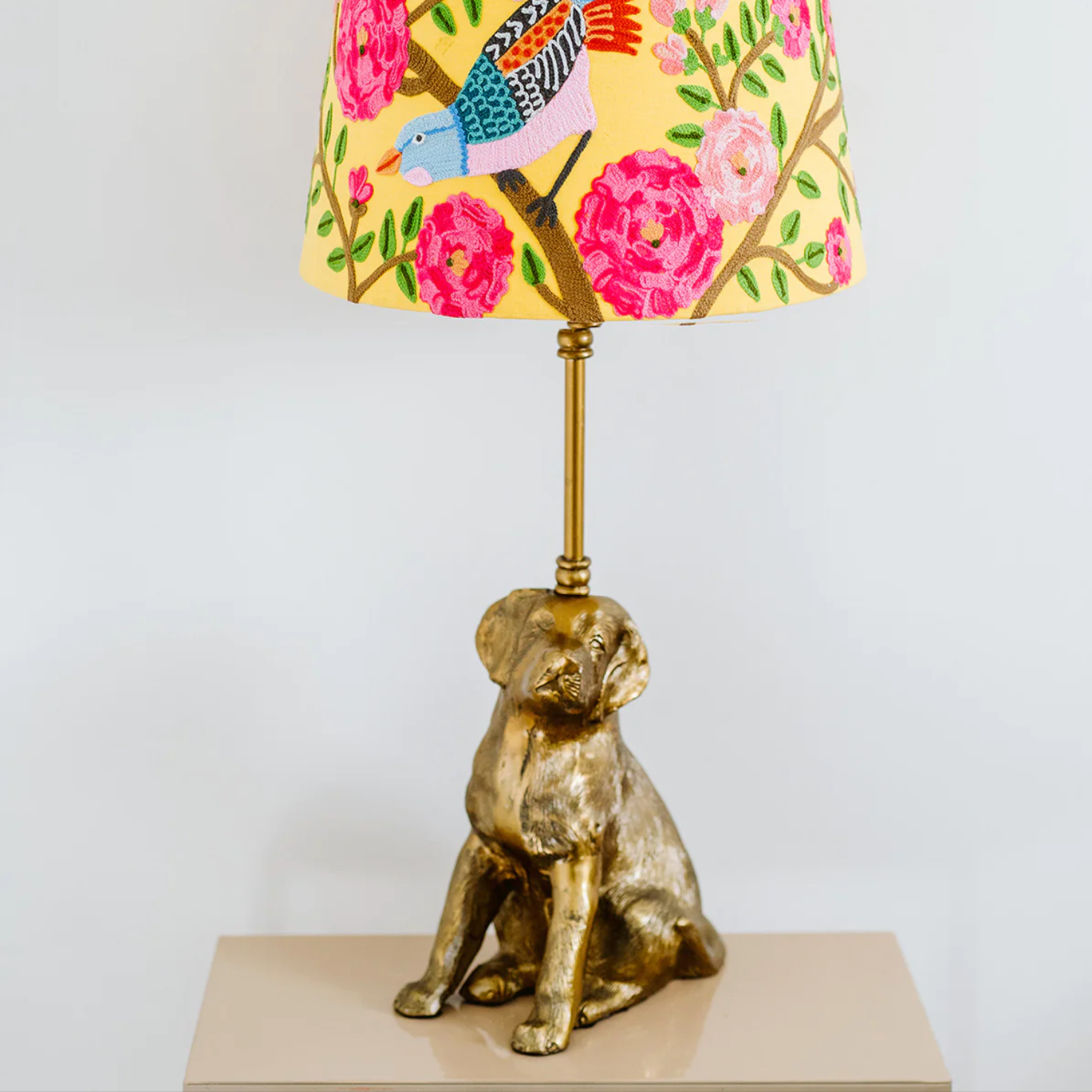 Golden deals retriever lamp