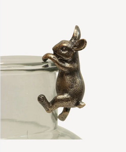 Hanging Bunny - Gold