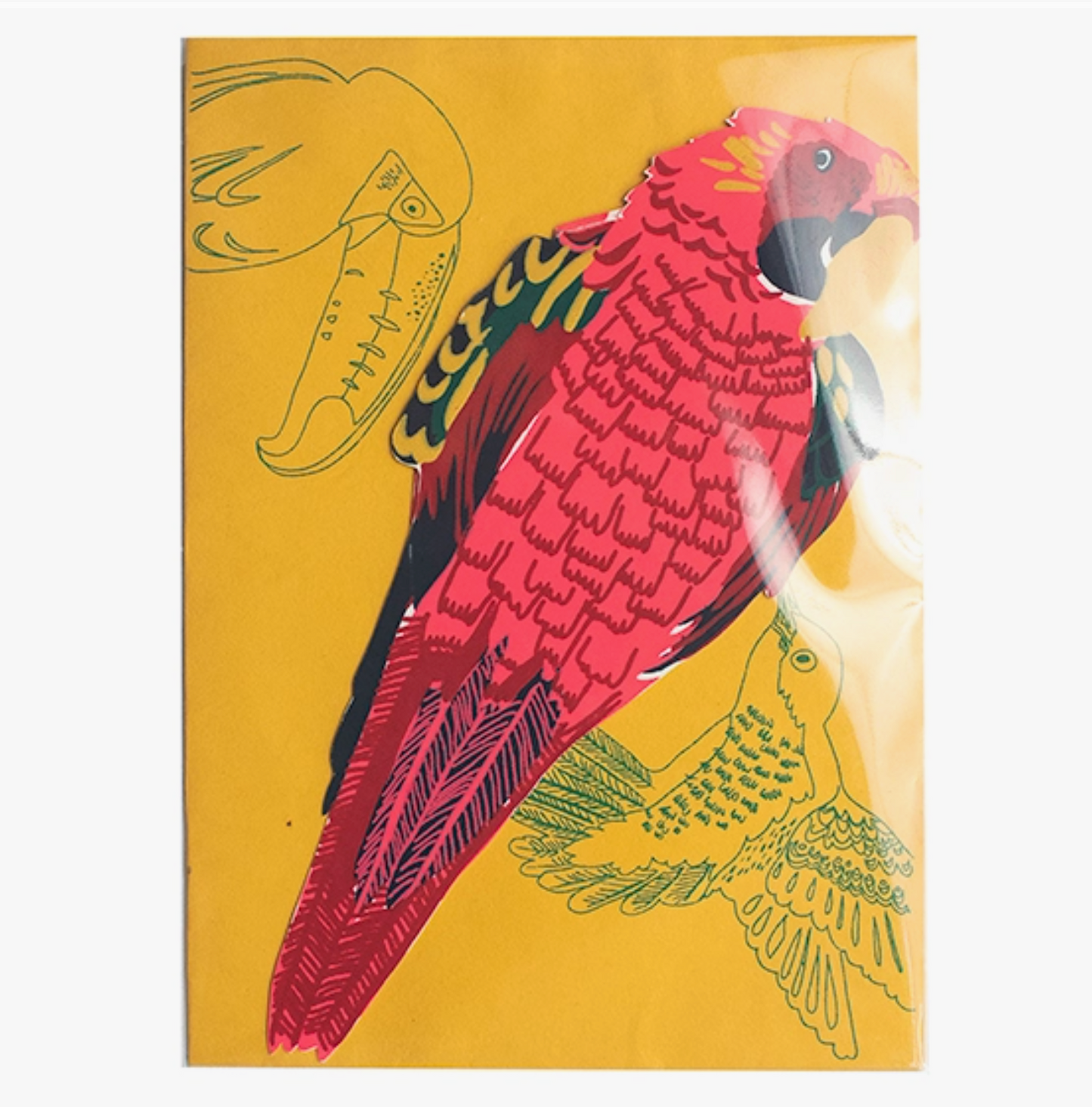 PARROT GREETING CARD