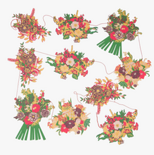 Load image into Gallery viewer, RED BOUQUET GARLAND