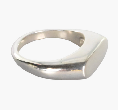 FLOW SMALL SIGNATURE STERLING RING