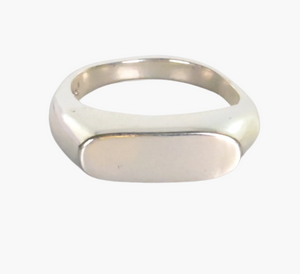 FLOW SMALL SIGNATURE STERLING RING