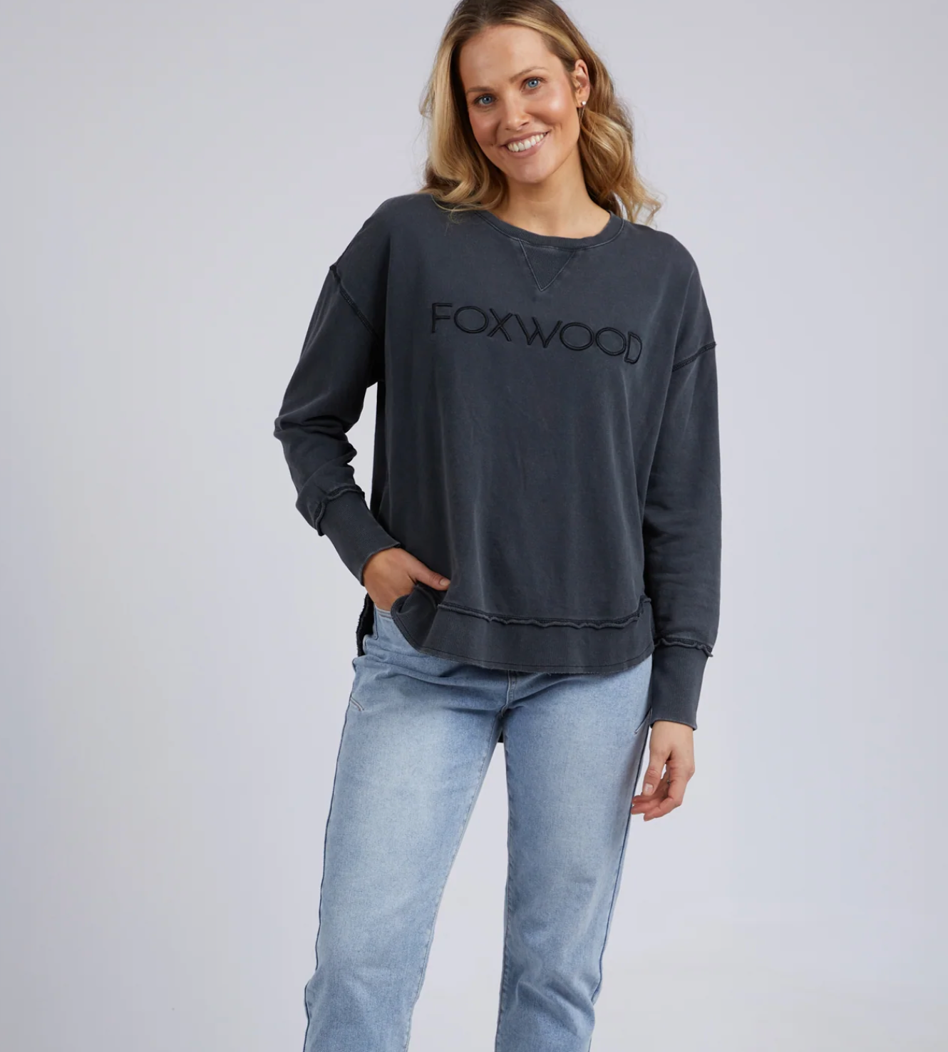 SIMPLIFIED CREW - WASHED