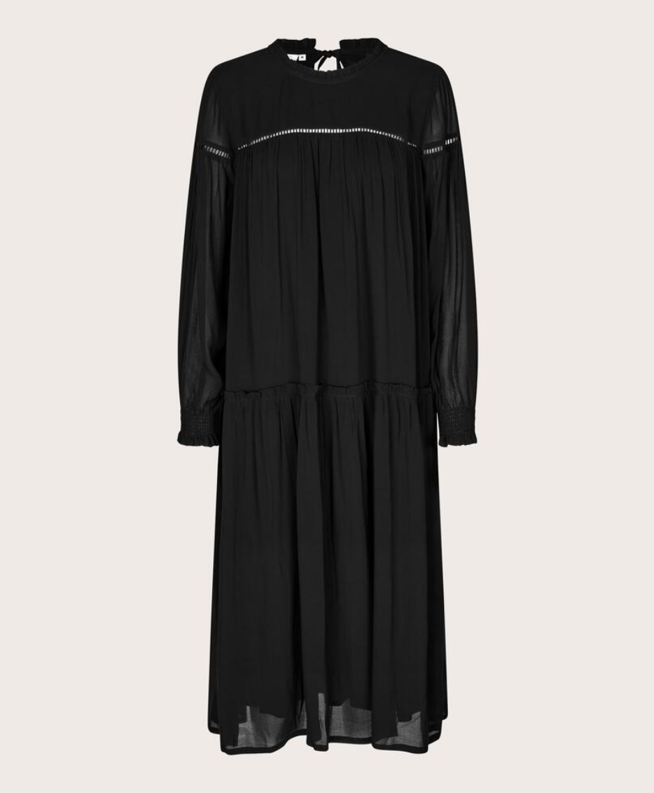 NODILIA DRESS - BLACK