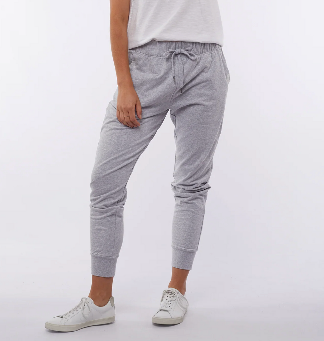 LAZY DAYS PANTS - GREY MARLE