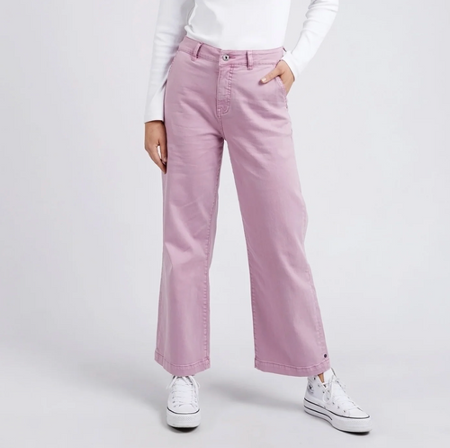 SCARLETT WIDE LEG PANT - PEONY