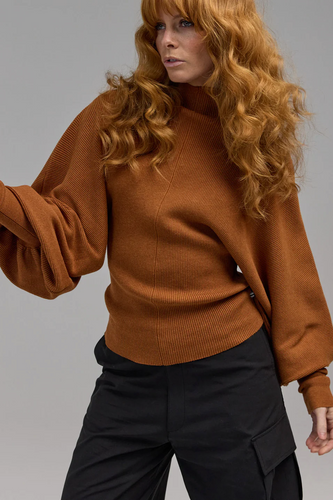 ELM SWEATER - BURNT ORANGE