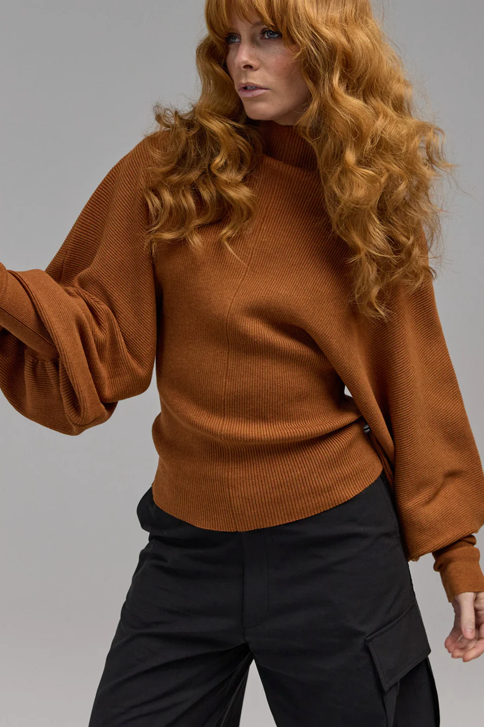 ELM SWEATER - BURNT ORANGE