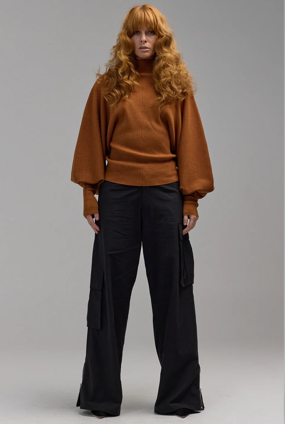 ELM SWEATER - BURNT ORANGE