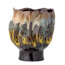 Load image into Gallery viewer, MAHNOOR STONEWARE FLOWERPOT