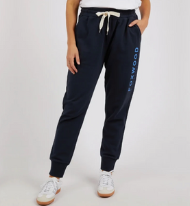 MEDALLION TRACK PANT - NAVY