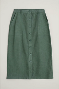 ROSEWELL FARM SKIRT - DARK BALSAM