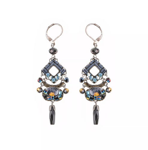 NURTON EARRINGS - BLACK FORREST