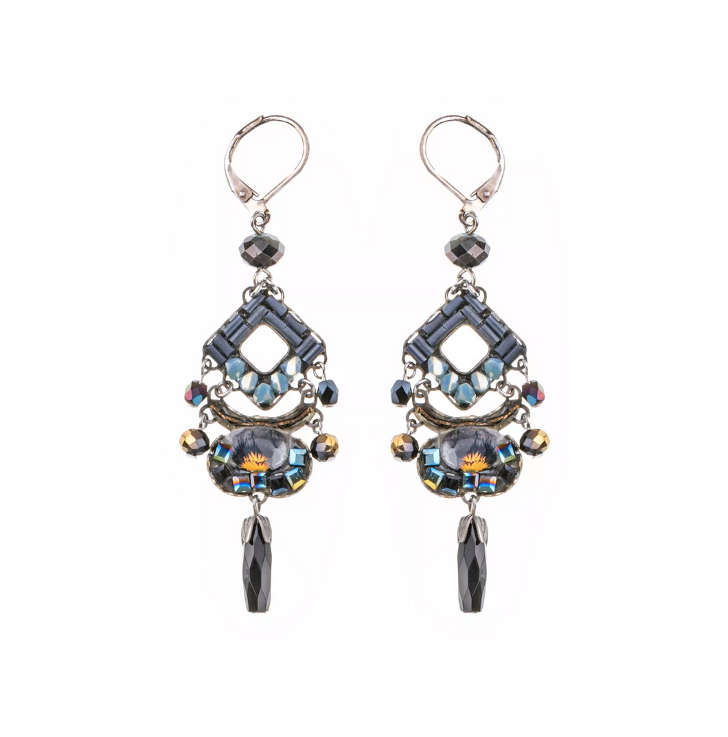 NURTON EARRINGS - BLACK FORREST