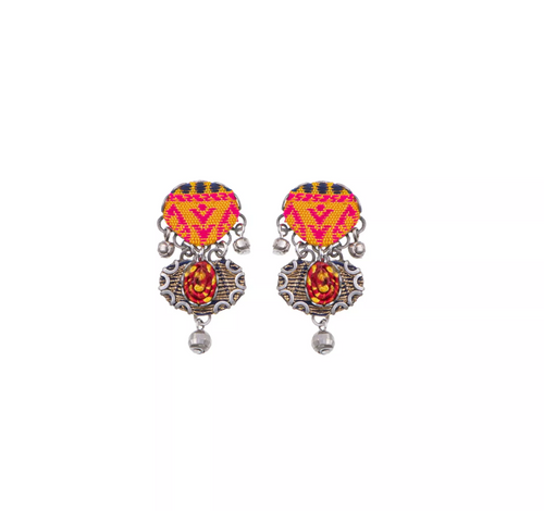 SAVITA EARRINGS - EMBROIDERED DREAM