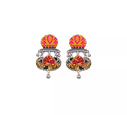 NOOR EARRINGS - EMBROIDERED DREAM