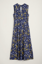 Load image into Gallery viewer, SILENE DRESS - BOTANICAL STEMS MARITIME