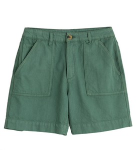 STANNERY ORGANIC COTTON SHORTS - DARK BALSAM