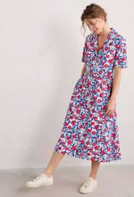 Load image into Gallery viewer, CHARLOTTE DRESS - WATERWAY FLORAL CHALK