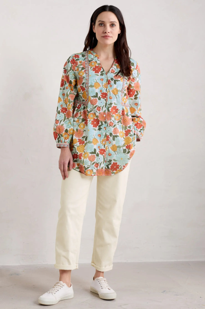 DRAGONFLY TUNIC - FLOWERING BLOOMS