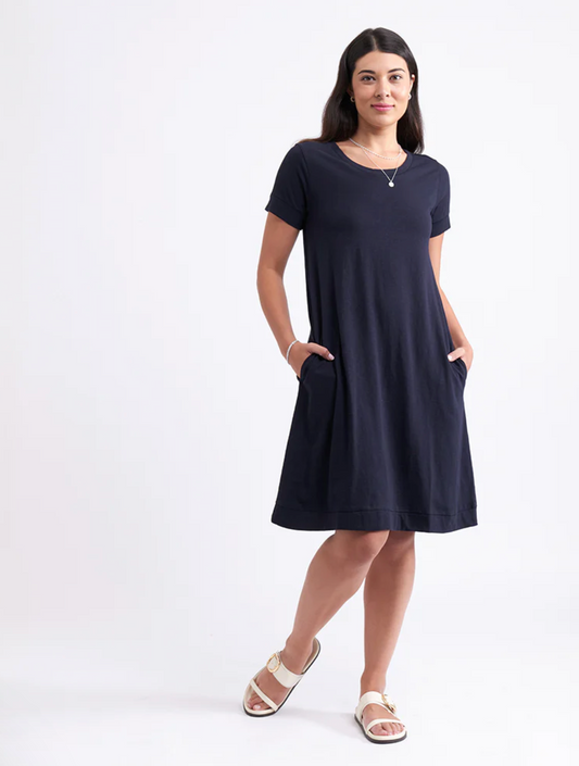 CAPTAINS CHOICE DRESS - NAVY