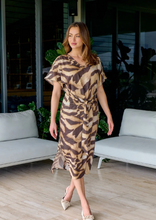 Load image into Gallery viewer, LINEN DRESS - WILDCAT