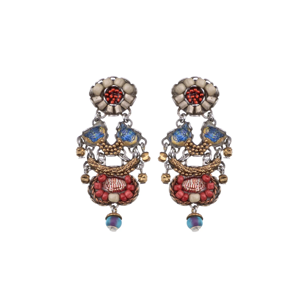 AMANI EARRINGS -DESERT LANDSCAPE