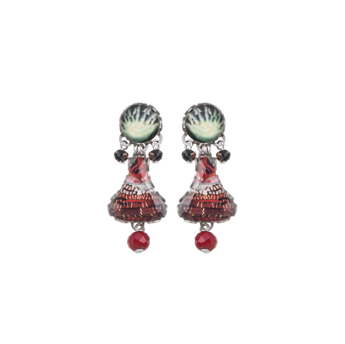 FARRALY EARRINGS - ORIENTAL HUES