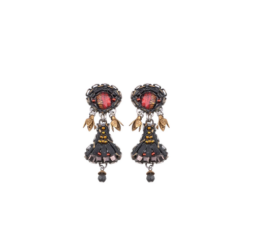 SOTERIA EARRINGS - TIGER EYE SET