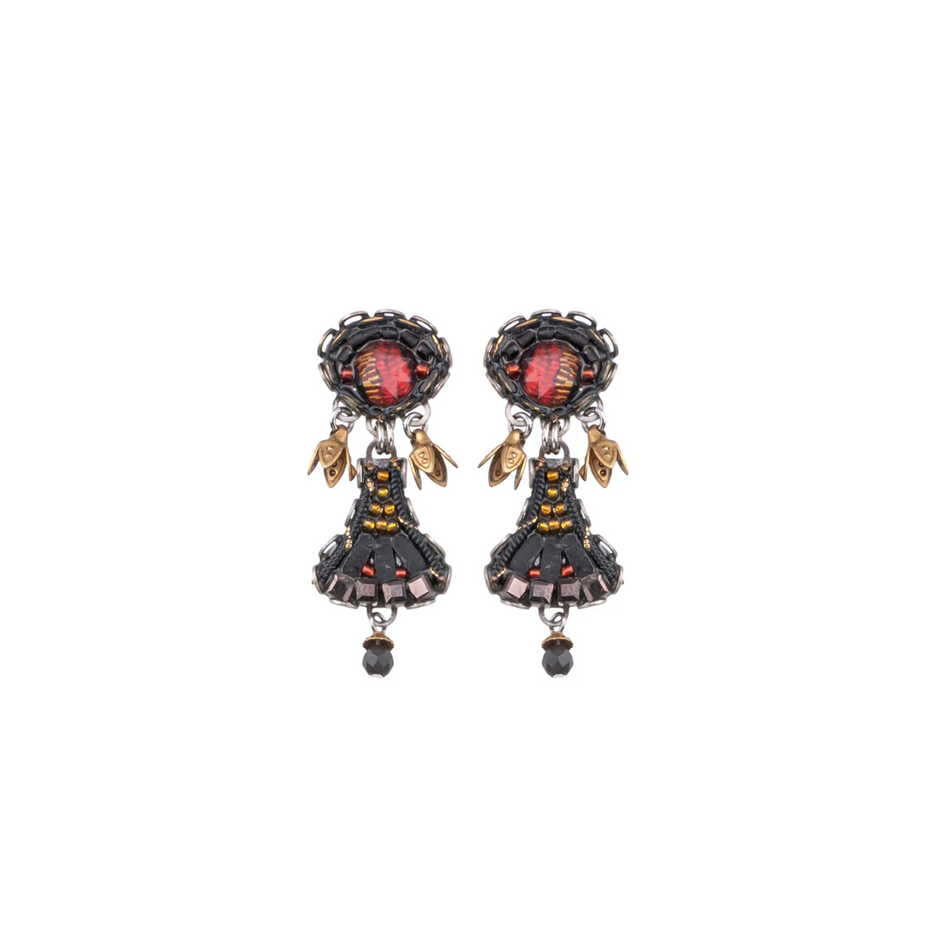 SOTERIA EARRINGS - TIGER EYE SET