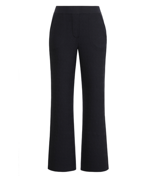 BASKETWEAVE PANTS - STRUCTURE PATTERN ANTHRACITE