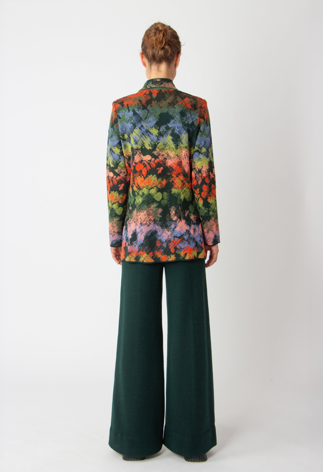 BLAZER JACKET - CAMOUFLAGE PATTERN FOREST